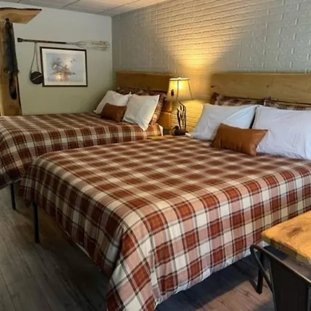 Stonegate Lodge 2 Queen Beds Wifi Roku Tv Salt Water Pool Room #106 Eureka Springs Exterior photo
